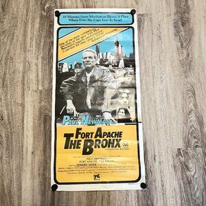 Fort Apache The Bronx 1981 ORIGINAL Australian Daybill Movie Poster Paul Newman